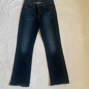 Lucky Brand Women's Deep Indigo Flare Jeans